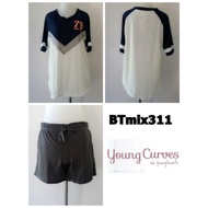 Young curves 311 sleep shirt & pants SET