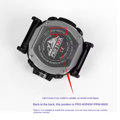 PRG-650 PRG-600 Watch accessories for Casio PROTREK PRW-6600 PRG600/PRG650 strap connector Plastic A