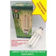 ANION 13W AIR PURIFYING E27 LIGHT BULB (DAYLIGHT)