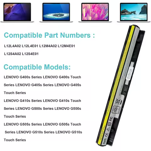 L12L4E01 G400S Laptop Battery for Lenovo G50 G50-30 G50-45 G50-70 G50-80 G405s G410s S410P S510P G50