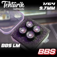 BBS LM 9.7MM Resin Rims 1:64 Scale