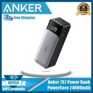 Anker 737 Mobile Power Bank 140W Dual-Port Fast Charging 24000mAh Power Bank Berkapasiti Besar untuk