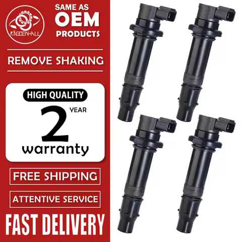 4Pcs Ignition Coil F6T558 F6T560 for Yamaha YZF R1 R6 R6S VMX V Max 2002-2017 FZ1 FZ8 RS SR Nytro 5V
