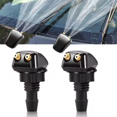 Car Front Windshield Windscreen Washer Jet Nozzles Water for audi a4 b6 b7 b8 a3 8p 8v a6 c6 for vw 