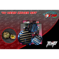 TSMP titanium 4valve head cover mio sporty