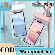 HP -HOMIA- Waterproof Universal Phone Case IPX8 - PVC Bag Depthhp, Suitable for up to 7 inches Water