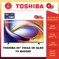 TOSHIBA 65"/55" VIDAA 4K QLED TV M450RP