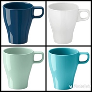(SET OF 6) IKEA FÄRGRIK MUG, Half dozen kole ikea 25cl