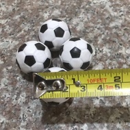 Children's table football ball plastic small football ball special ball accessories black and white 