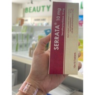 SERRATA 10MG TAB 1 BOX 10x10tablet EXP 04.2028
