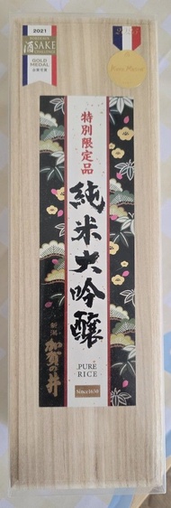 日本新潟縣老字號酒造「加賀の井酒造」的特別限定品純米大吟釀清酒 純米大吟釀 日本清酒