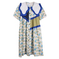 XITAO Dress  Irregular Flowers Print Dress