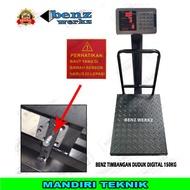 BENZ 150kg Foldable Digital Bench Scale 150 kg Floor Goods Scale/