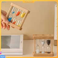 {Bakilili}  Hourglass Timers Set 5 Sand Timer 3-in-1 Sand Timer Set 1 Min 3 Min 5 Min Hourglass for 