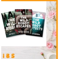 The Wild Robot by Peter Brown (Books 1-3)
