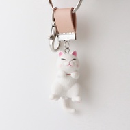 [Smile Cat] Key Ring Birthday Gift Exchange Gift Couple Pet Key Ring Key Ring Car Locomotive Key Rin