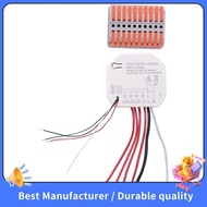 【NEW】Mini DIY WiFi Smart Light Switch 4 Gang 1/2 Way Module Smart Life/Tuya App Wireless Remote Cont