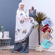 MUKENA RAYON JUMBO BATIK ENCIM CAP PEKALONGAN