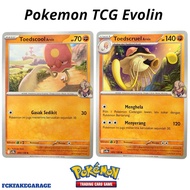 Pokemon TCG Toedscool arvin C - Toedscruel arvin U (sv10s 084&085/138) Indonesian CardOriginal