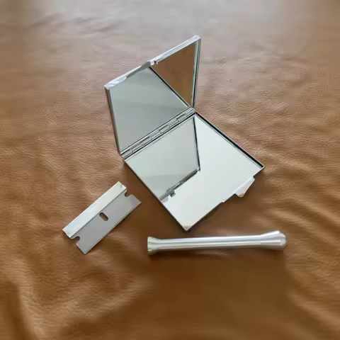 Portable kit maconheira erva/pipas para fumar With Cutting /pipa /Metal Case Silver