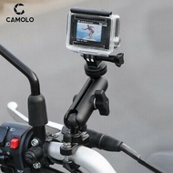 Motorcycle Camera Bracket Handlebar/Mirror Mount Holder For Gopro Action Camera