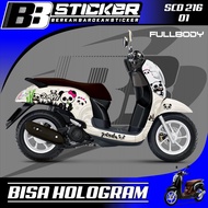 Scoopy Decal CAN HOLOGRAM Full Body Full Block Decal New Fi 2017 2018 2019 Scd 216