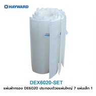 อะไหล่ ผ้ากรอง Hayward DE Filter รุ่น 6020 สระว่ายน้ำ แผ่นผ้ากรอง สำหรับเครื่องกรอง ครบชุด DE6020