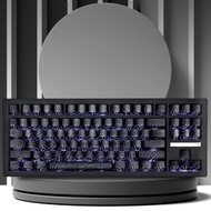 Zuohe ZH870 Mechanical Keyboard Three Mode RGB Hot Swap 88Keys Bluetooth Wireless PC Gaming Keyboard