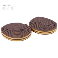 2 Roll EVA Seal Weather Strip Foam Tape D Type 10M Doors  Draught Excluder Anti-Collision Seal Strip