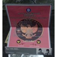 idr polimer 100000 sukarno hatta tahun 1997 bukan polymer tahun 1999