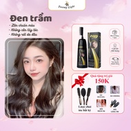 Dầu gội nhuộm tóc phủ bạc Đen Nâu Nagi DARK BROWN 04 chiết xuất từ thiên nhiên chai 400ml màu tóc đe