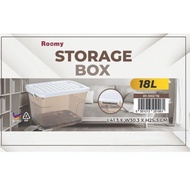 KOTAK SIMPANAN BARANG SERBAGUNA / Storage Box 10Liter-18Liter /Storage Box Transparent/ Box Plastik