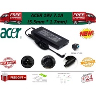 Acer 19V 7.1A (5.5mm x 1.7mm) For V17 Nitro VN7-792G/VN7-792G-797V Aspire T5000/T5000-73CF/Triton 50