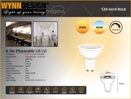 [1pc GU10 Dimmable] Wynn Design GU10 Led Bulb 8w Spotlight Bulb Megamen Bulb Effect Light Bulb Eyeba