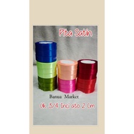 Satin Ribbon 3/s 4" inch or 2 cm / 1 Roll 20 yards-25 yards