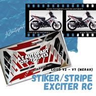 🔥 STIKER / STRIPE EXCITER RC135 (LC135) 🔥
