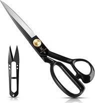 Sewing Scissors, 9 Inch Fabric Dressmaking Scissors Upholstery Office Shears for Tailors Dressmakers