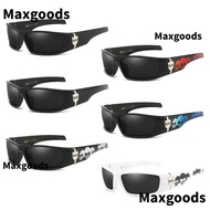 MAXGOODS Hip-Hop Shades,  Coast Driving Riding Polarized Sunglasses, Vintage Biker Gangster Style Wr