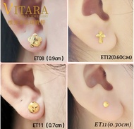 Emas 916 Subang / Anting  Gold 916 Earring ET01+