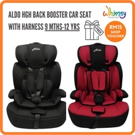 Aldo Booster Car Seat 9 - 36kg (1 to 1 Crashed Exchange Program)