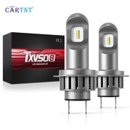 CarTnT 2ชิ้น Super Bright H7หลอดไฟหน้า LED Mini 6000K 110W 20000LM หลอดไฟรถยนต์หลอดไฟรถยนต์12V LED ไฟตัดหมอก