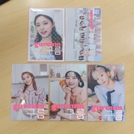 [TWICE] (SET/ 5PCS) TWICE TRADING CARD TWICE & ONCE FOREVER MERCH OFFICIAL