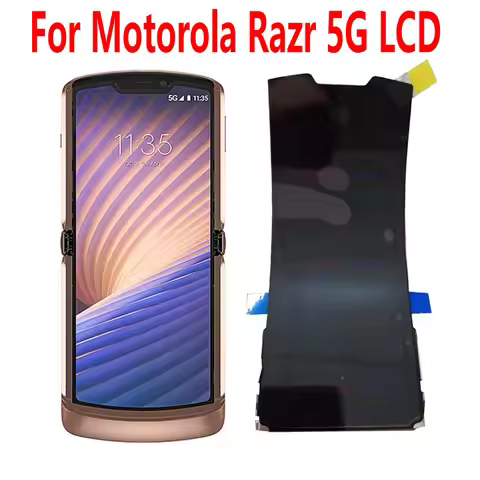 6.2" For Motorola Moto Razr 5G 2020 LCD Display Touch Screen Digitizer Assembly 2.7" For Moto Razr 5