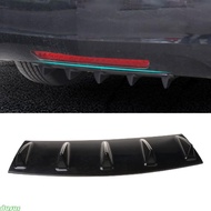 dusur Vehicle Rear Lower Bumper Wing Lip Diffuser Splitter Spoiler Shark Fins Bumper