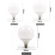 LED Bulb E27 30W 20W 15W 220-240V G80 G95 G120 Energy Saving Global Light Lampada Ampoule led Light 