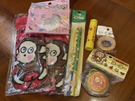 Sanrio Monkichi 馬騮仔 淘氣猴 文具船襪套裝