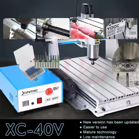 LY CNC Router Wood Engraver XLNTCNC XC-40V 800W Engraving Drilling and Milling Crave Carving Machine