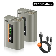 CITYORK แบตเตอรี่ขนาด 2500mAh DMW-BLK22 DMW BLK22 พร้อมพอร์ต USB สำหรับ Panasonic DC-S5 S5KL UMIX S5