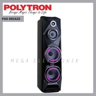 POLYTRON PAS 8SCA22 Bluetooth Speaker Aktif Karaoke 8 Inch