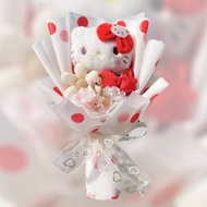 INSTOCK🌟 Hello Kitty Plush Polkadot Bouquet